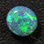 3.56 Australian Black Opal Solid Stone Lightning Ridge