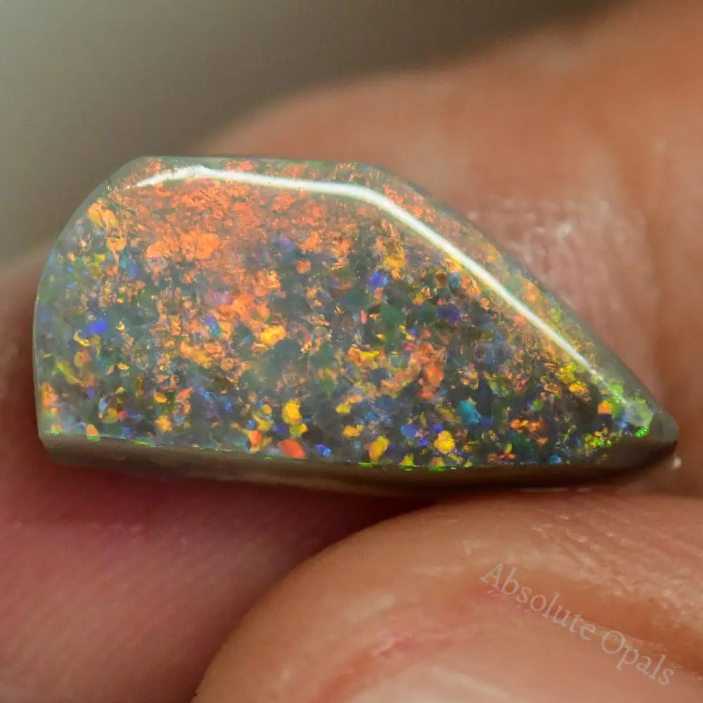 3.6 Cts Australian Rough Opal Rub Lightning Ridge Single