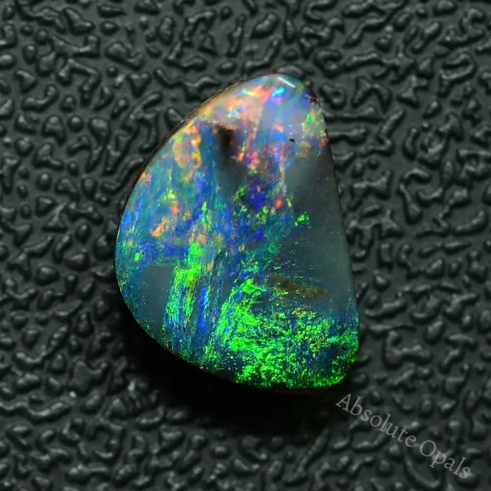 3.62 Cts Australian Boulder Opal Cut Stone