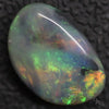 3.64 Cts Australian Semi Black Opal Solid Lightning Ridge Cabochon Loose Stone