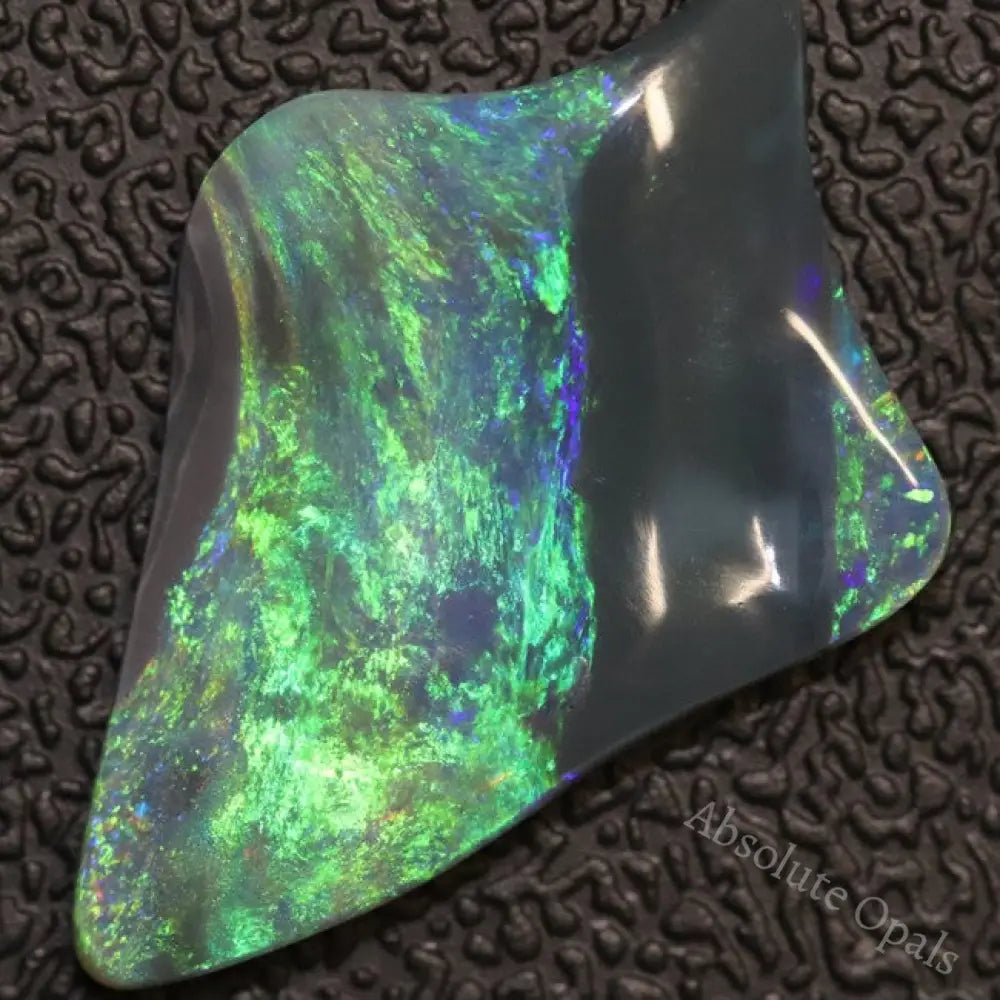 Australian Opal Lightning Ridge Carving, Solid Loose Stone