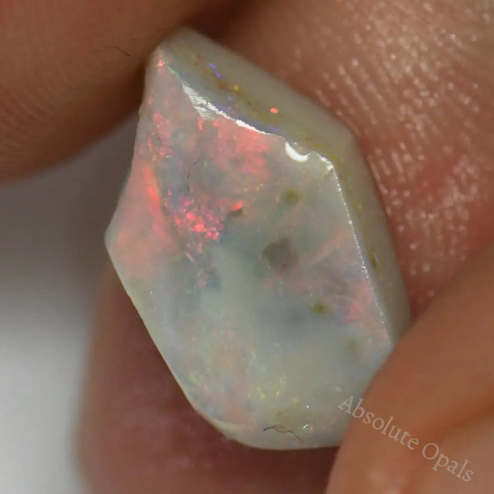 3.74 Cts Australian Rough Opal Lightning Ridge Rub