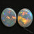 Opal Cabochon Pairs, Australian Solid Stone South Australia