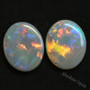 3.74 Cts Opal Cabochon Pairs Australian Solid Stone South Australia Light