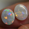 3.74 Cts Opal Cabochon Pairs Australian Solid Stone South Australia Light