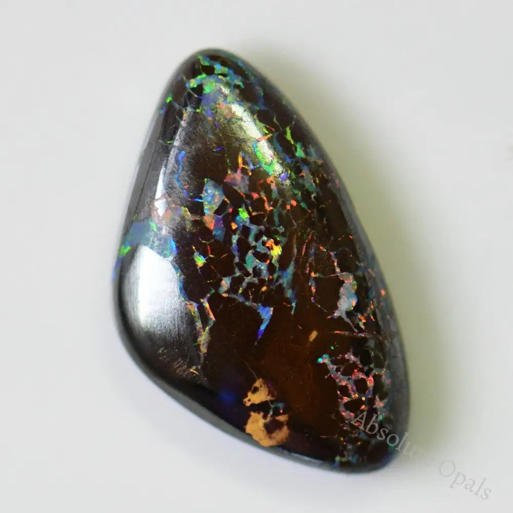 Australian Boulder Opal, Cut Stone