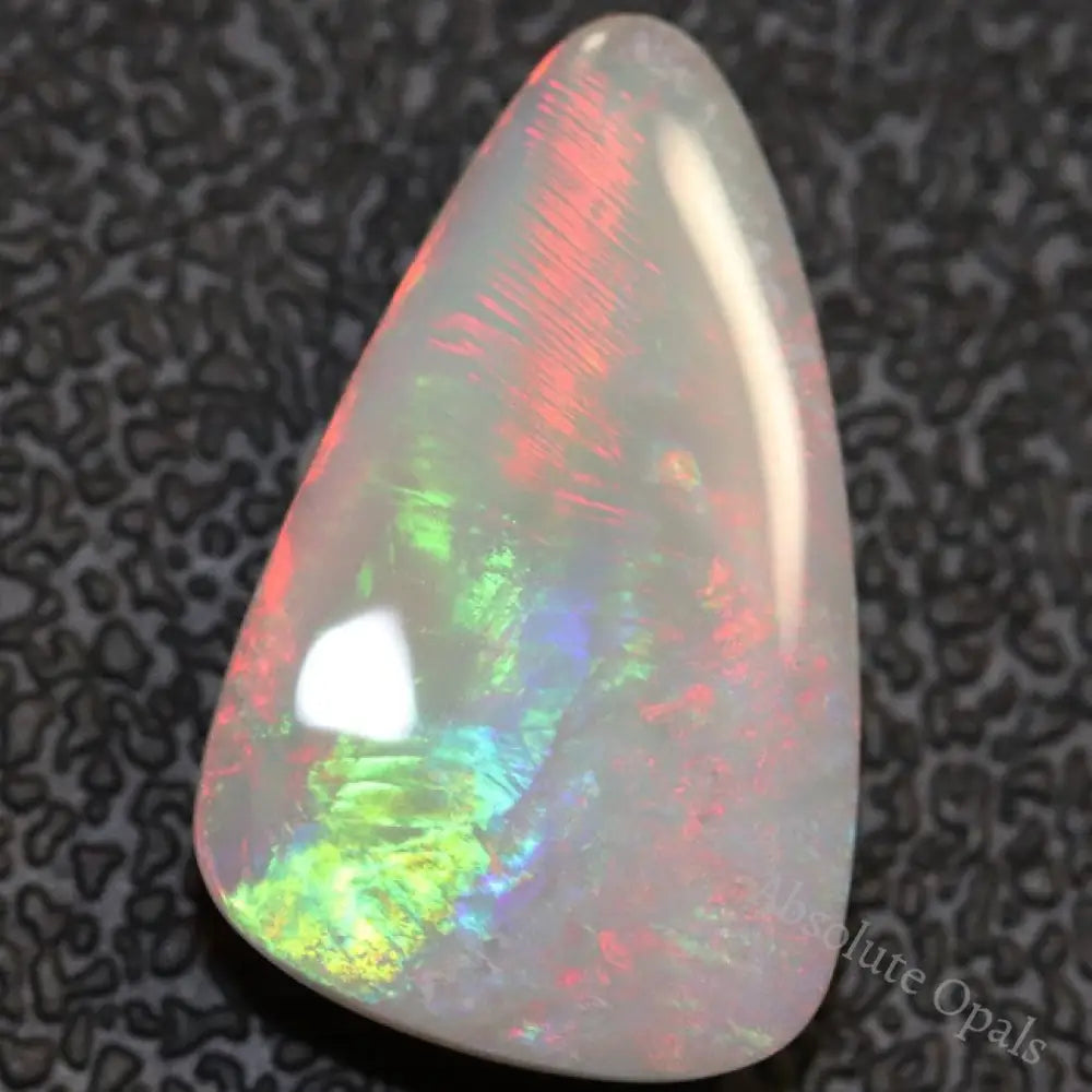 3.88 Cts Australian Semi Black Opal Solid Lightning Ridge Loose Stone