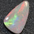 3.88 Cts Australian Semi Black Opal Solid Lightning Ridge Loose Stone