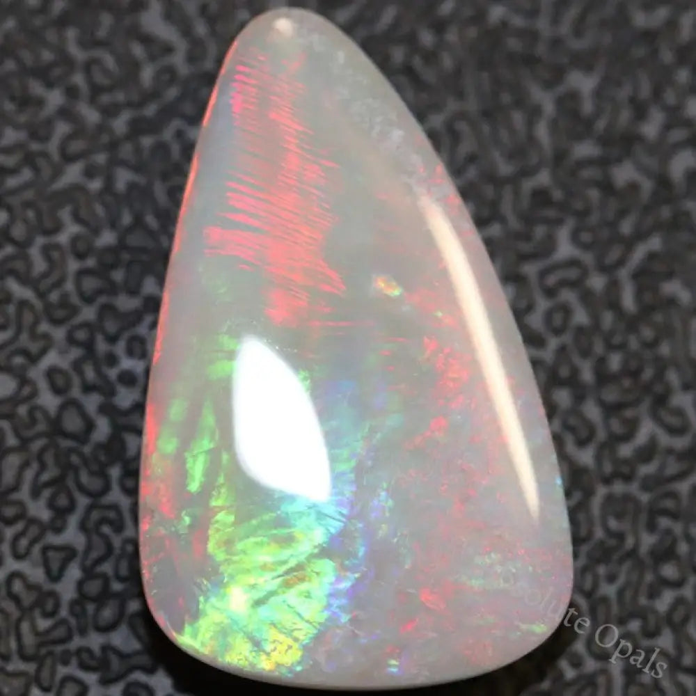 3.88 Cts Australian Semi Black Opal Solid Lightning Ridge Loose Stone