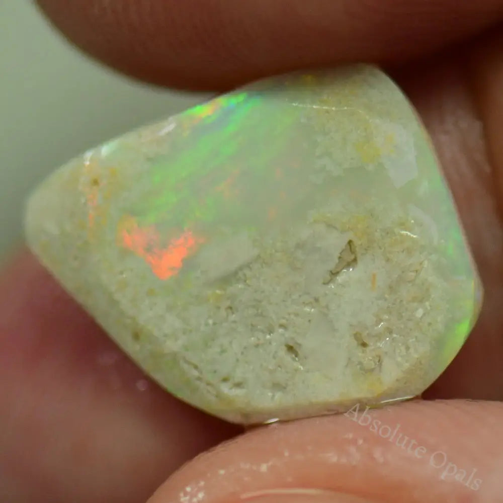 3.9 Cts Australian Single Rough Opal Rub Lightning Ridge