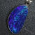 3.90 G Australian Doublet Opal With Silver Pendant: L 37.5 Mm Jewellery