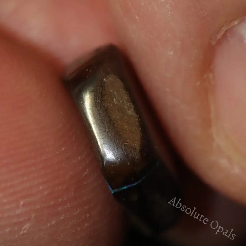 3.91 Cts Australian Boulder Opal Cut Loose Stone