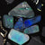 black rough opal