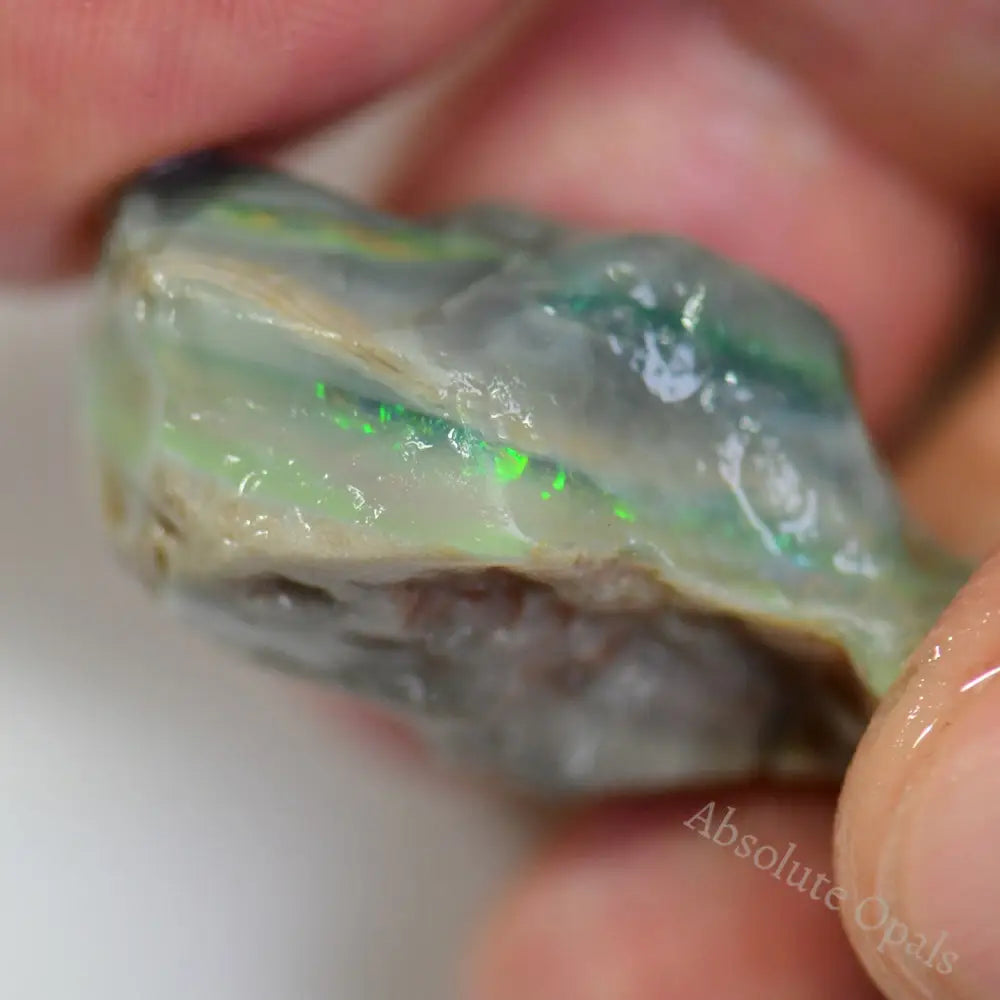 30.25 Cts Australian Rough Opal For Carving