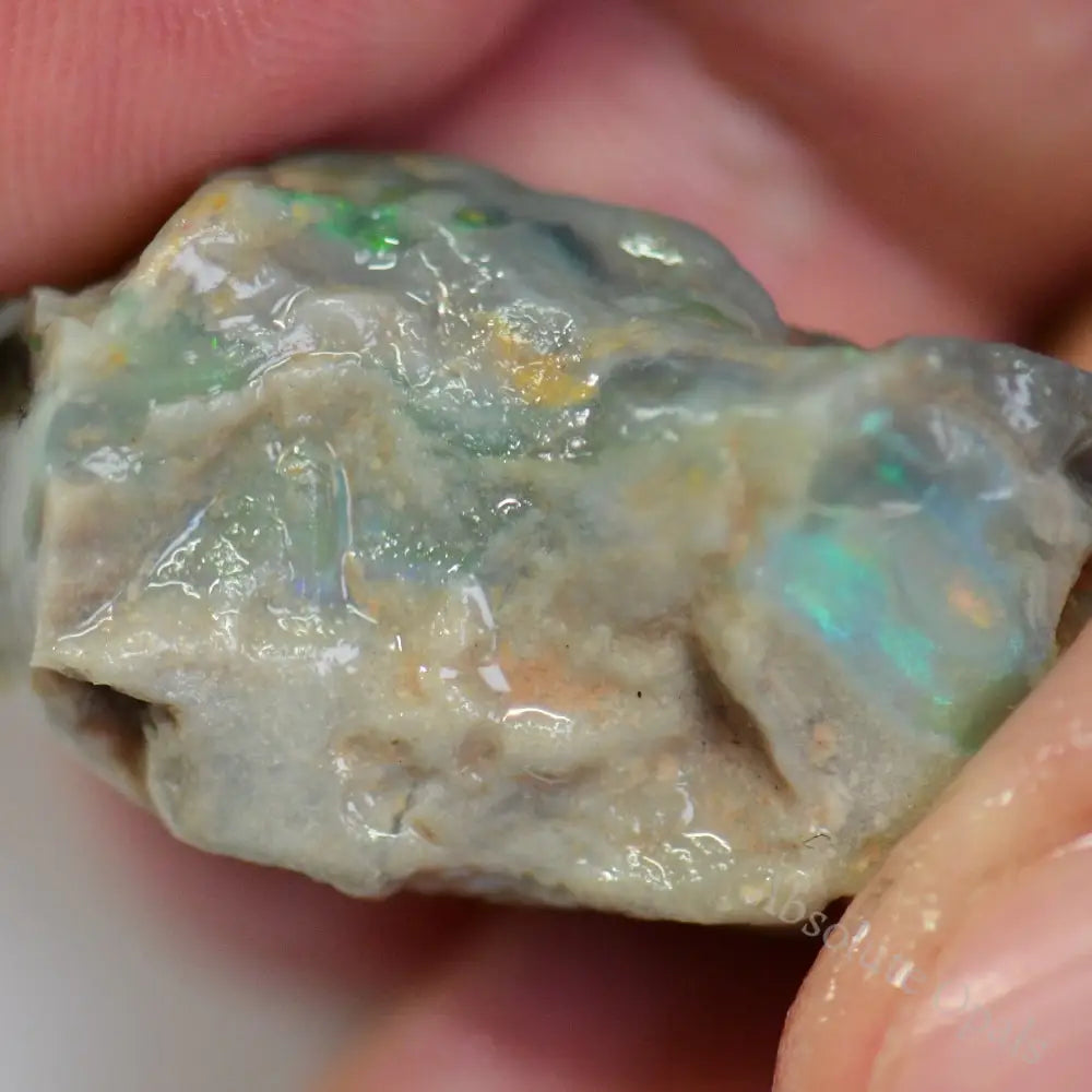 30.25 Cts Australian Rough Opal For Carving