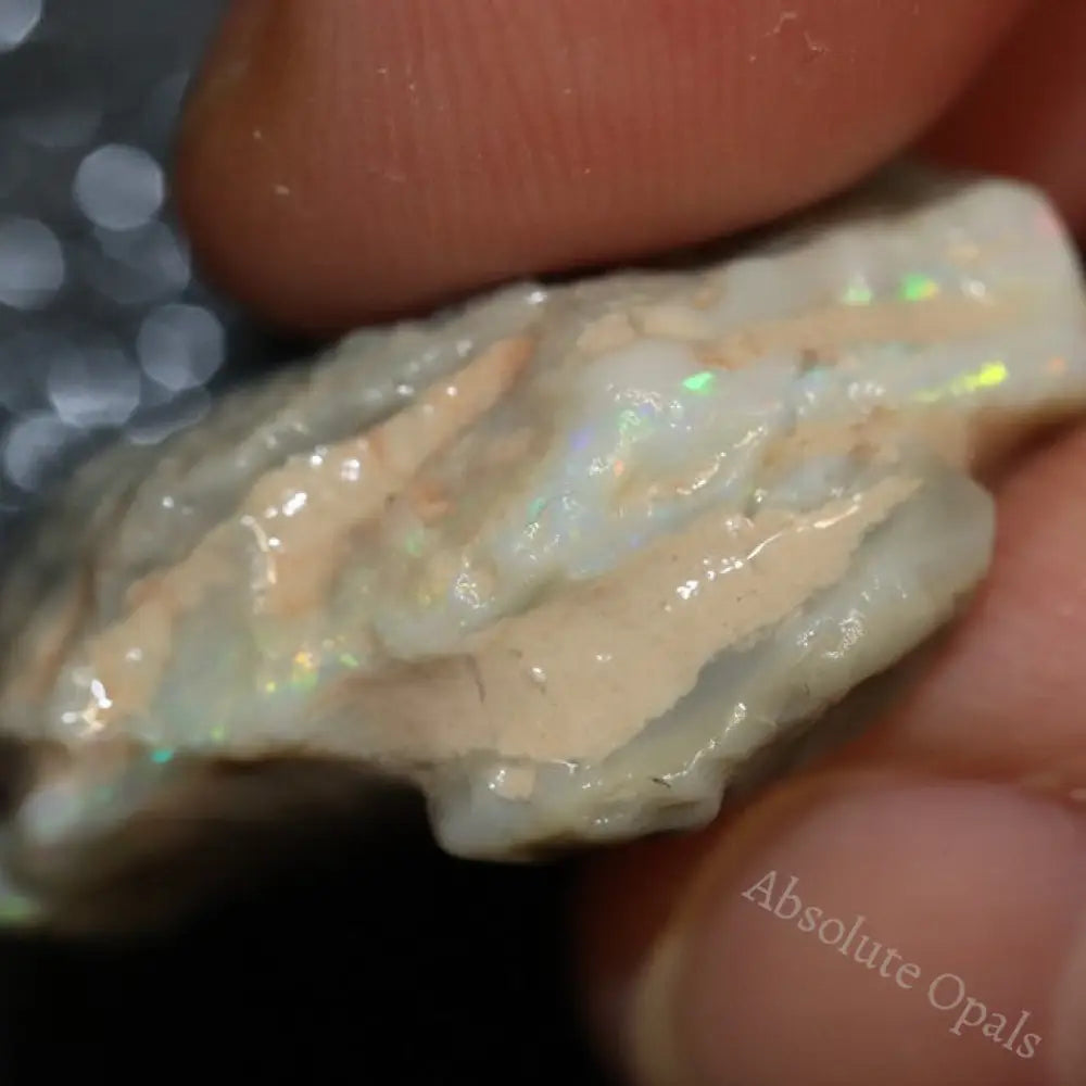 30.40 Cts Australian Semi-Black Opal Rough Lightning Ridge