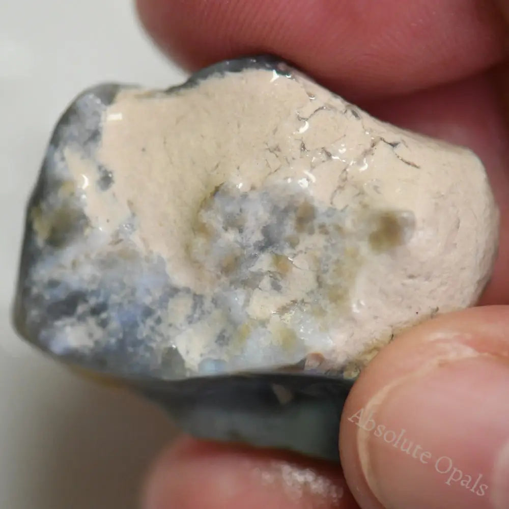 30 Cts Australian Rough Opal Lightning Ridge For Carving