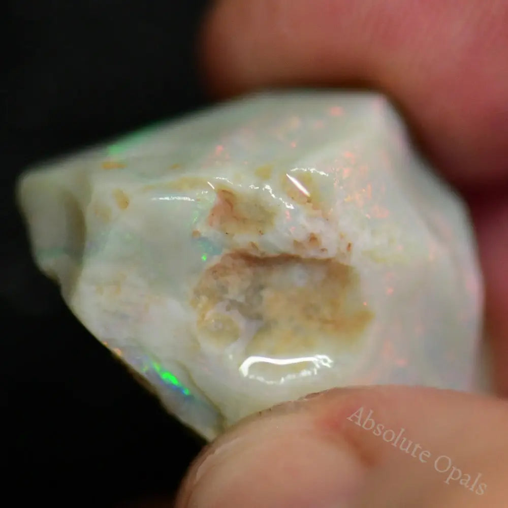 30.30 Cts Australian Rough Opal Lightning Ridge For Carving Beginner