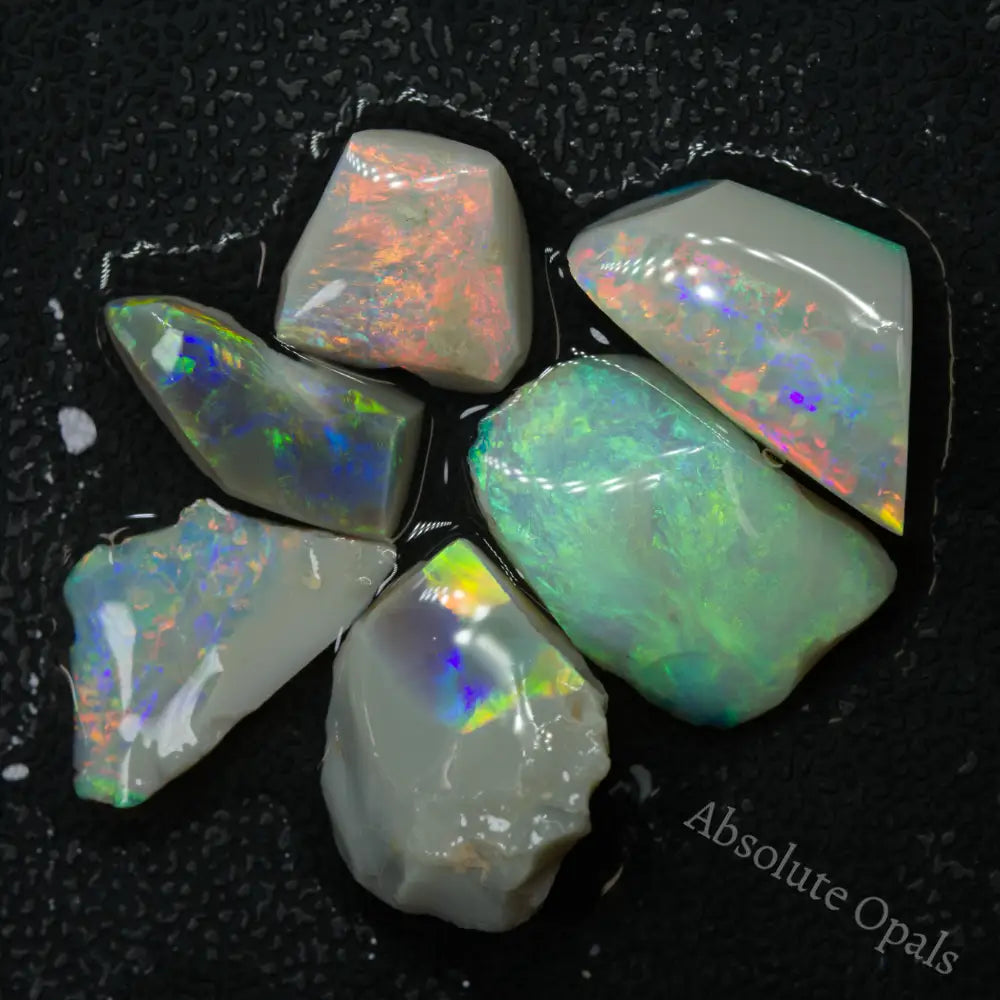 Australian Rough Opal Parcel, Rubs Lightning Ridge Gem 