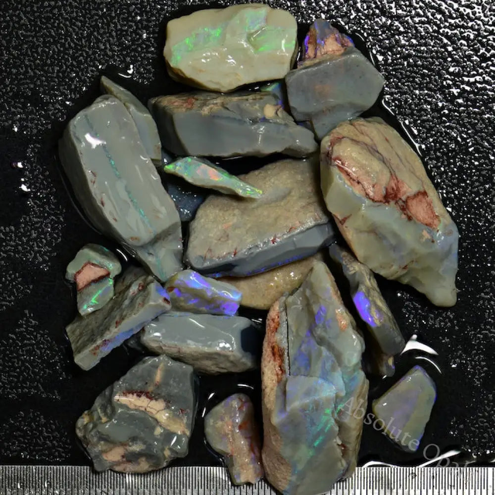 300.0 Cts Australian Rough Opal Parcel Lightning Ridge