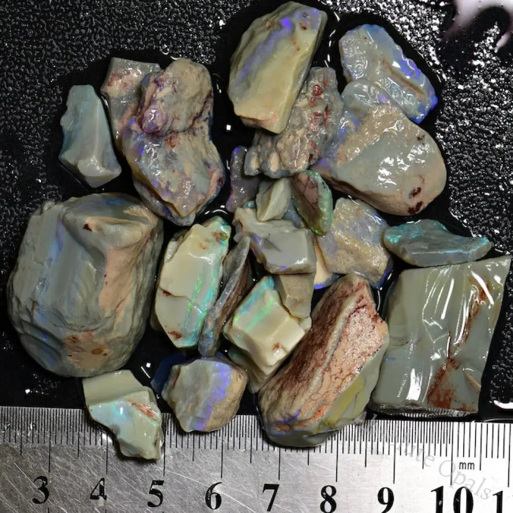 300.0 Cts Australian Rough Opal Parcel Lightning Ridge