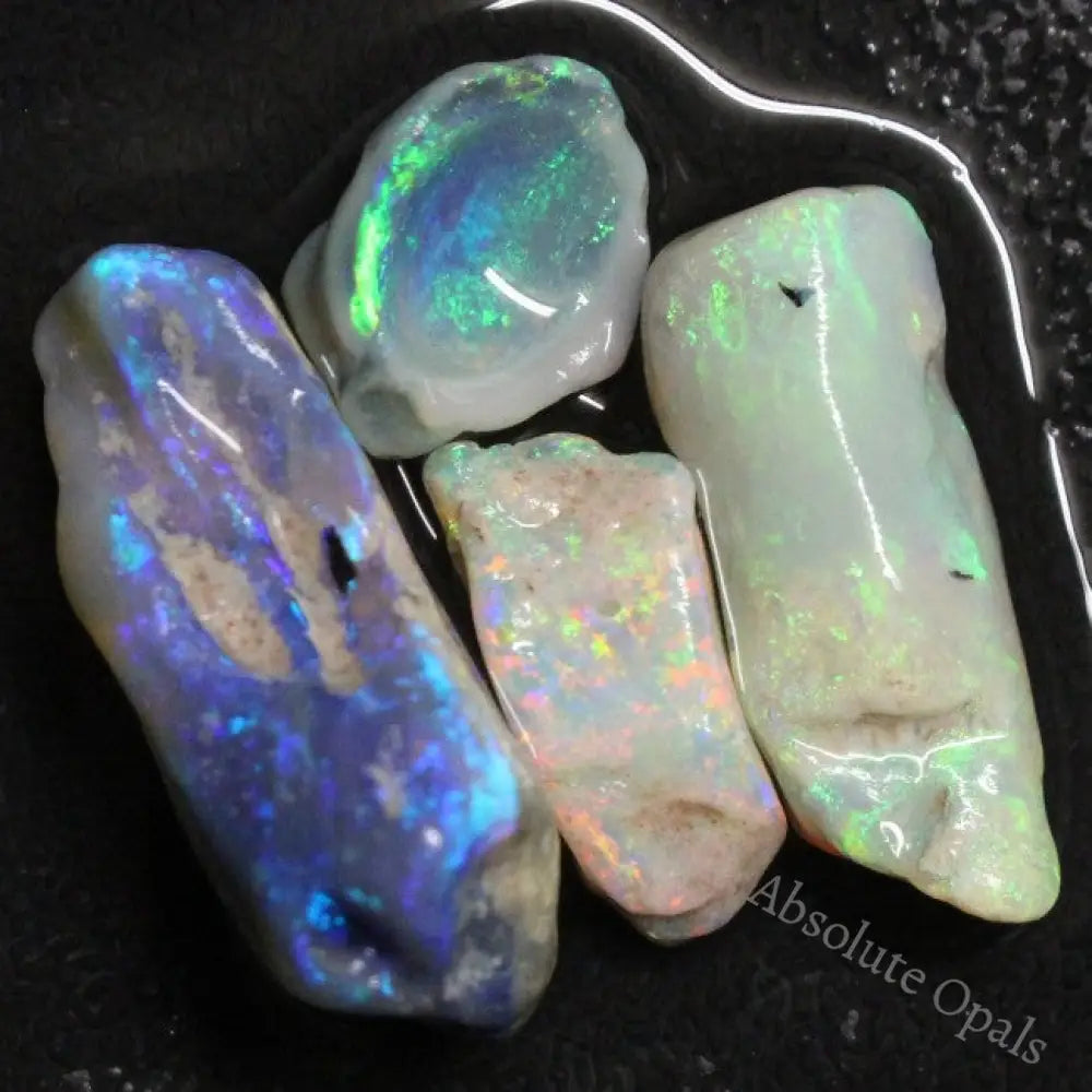 Australian, Solid Semi Black Opal Rough, Lightning Ridge Parcel