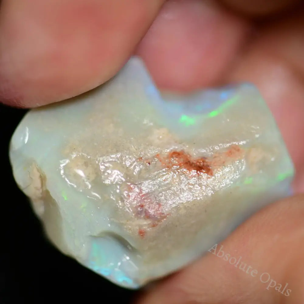 31.20 Cts Australian Single Rough Opal For Carving Lightning Ridge