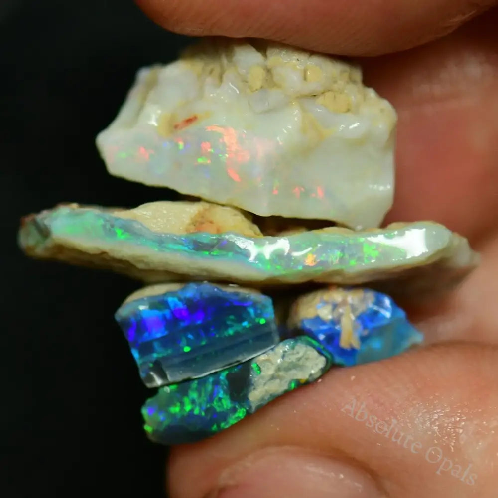 31.25 Cts Australian Rough Opal Parcel Lightning Ridge