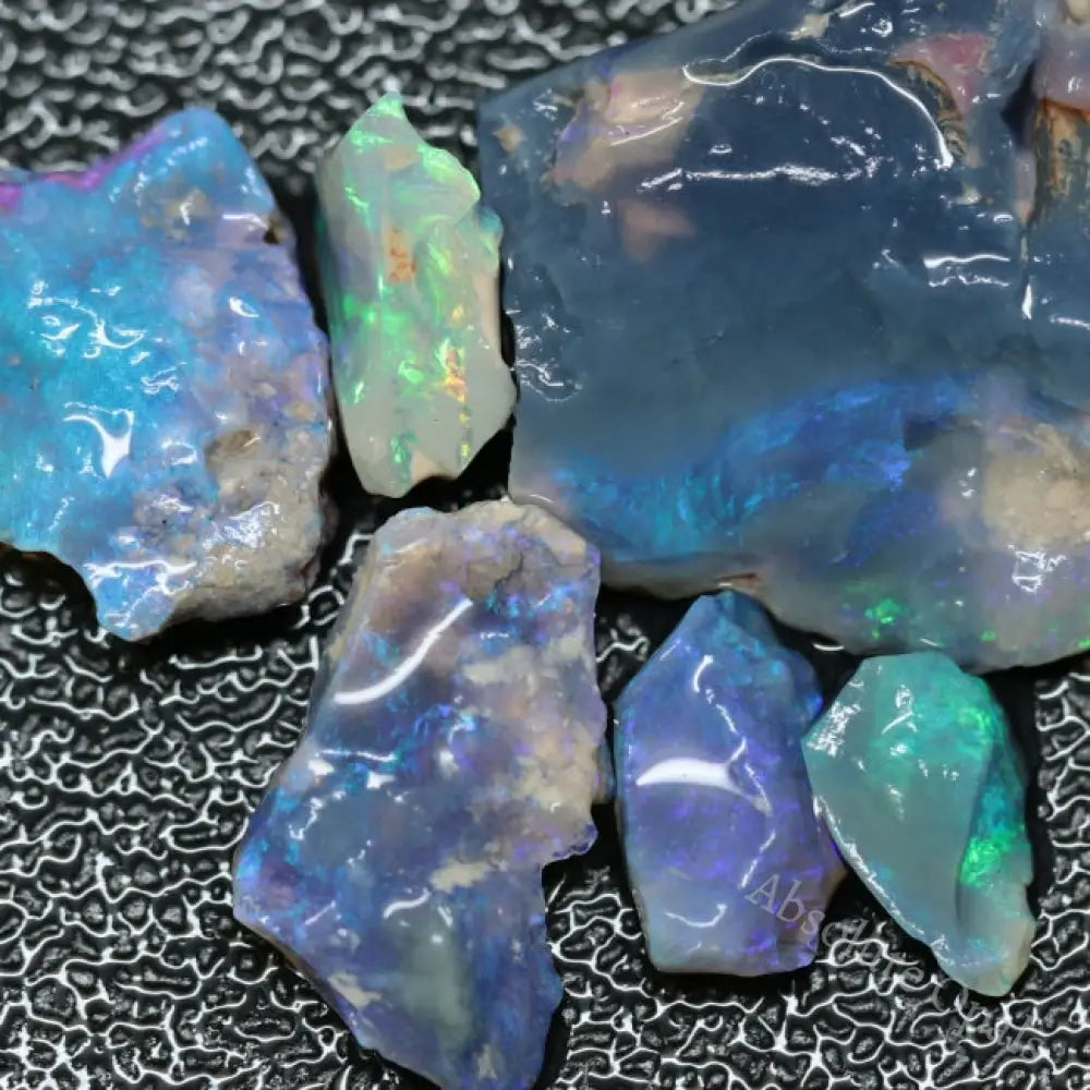 31.5 Cts Australian Rough Opal Parcel Lightning Ridge Cmr