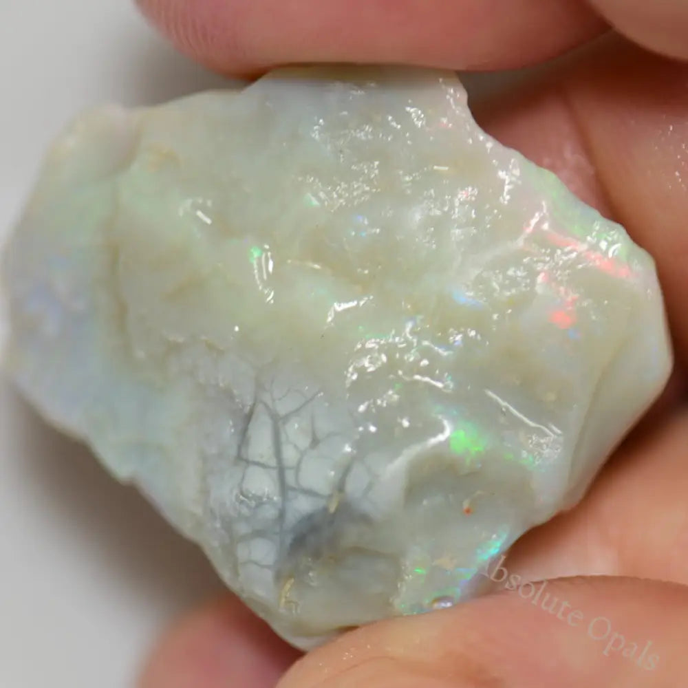 31.50 Cts Australian Rough Opal For Carving Lightning Ridge Single