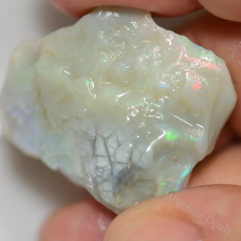 31.50 Cts Australian Rough Opal For Carving Lightning Ridge Single