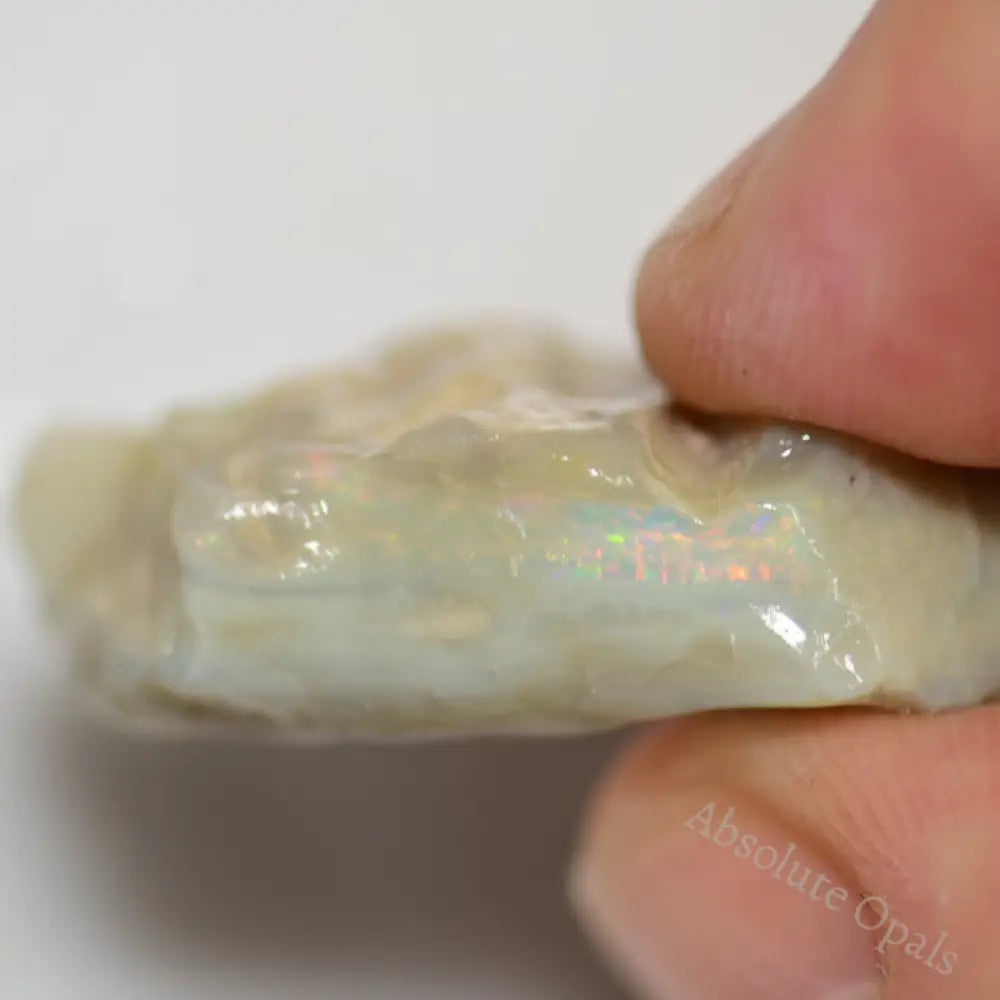 31.95 Cts Australian Rough Opal For Carving Lightning Ridge Single