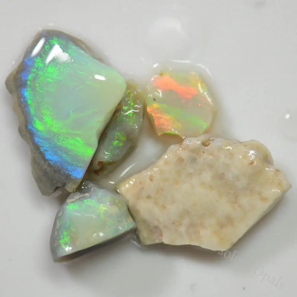 31 Cts Australian Rough Opal Parcel Lightning Ridge