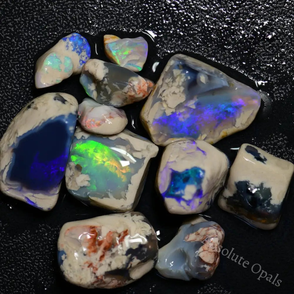 310.0 Cts Australian Rough Opal Parcel Nobby Lightning Ridge