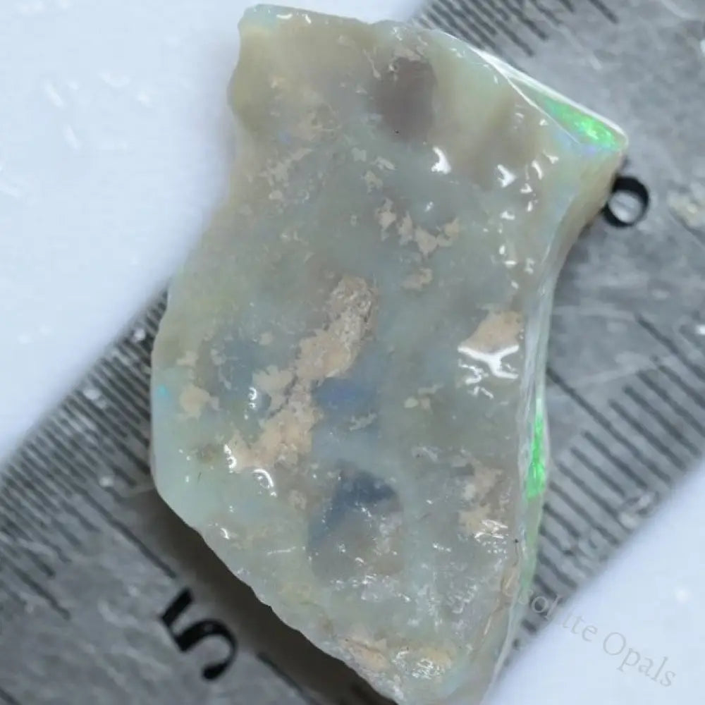 32.1 Cts Single Opal Rough 34.5X19.7X11.1Mm