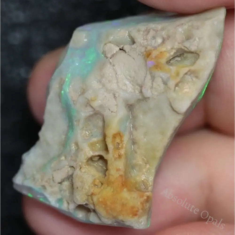 32.1 Cts Single Opal Rough 34.5X19.7X11.1Mm