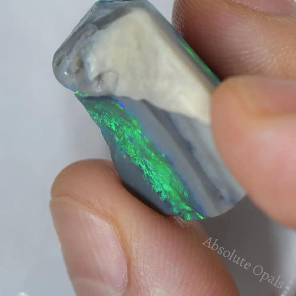 green Rough Opal