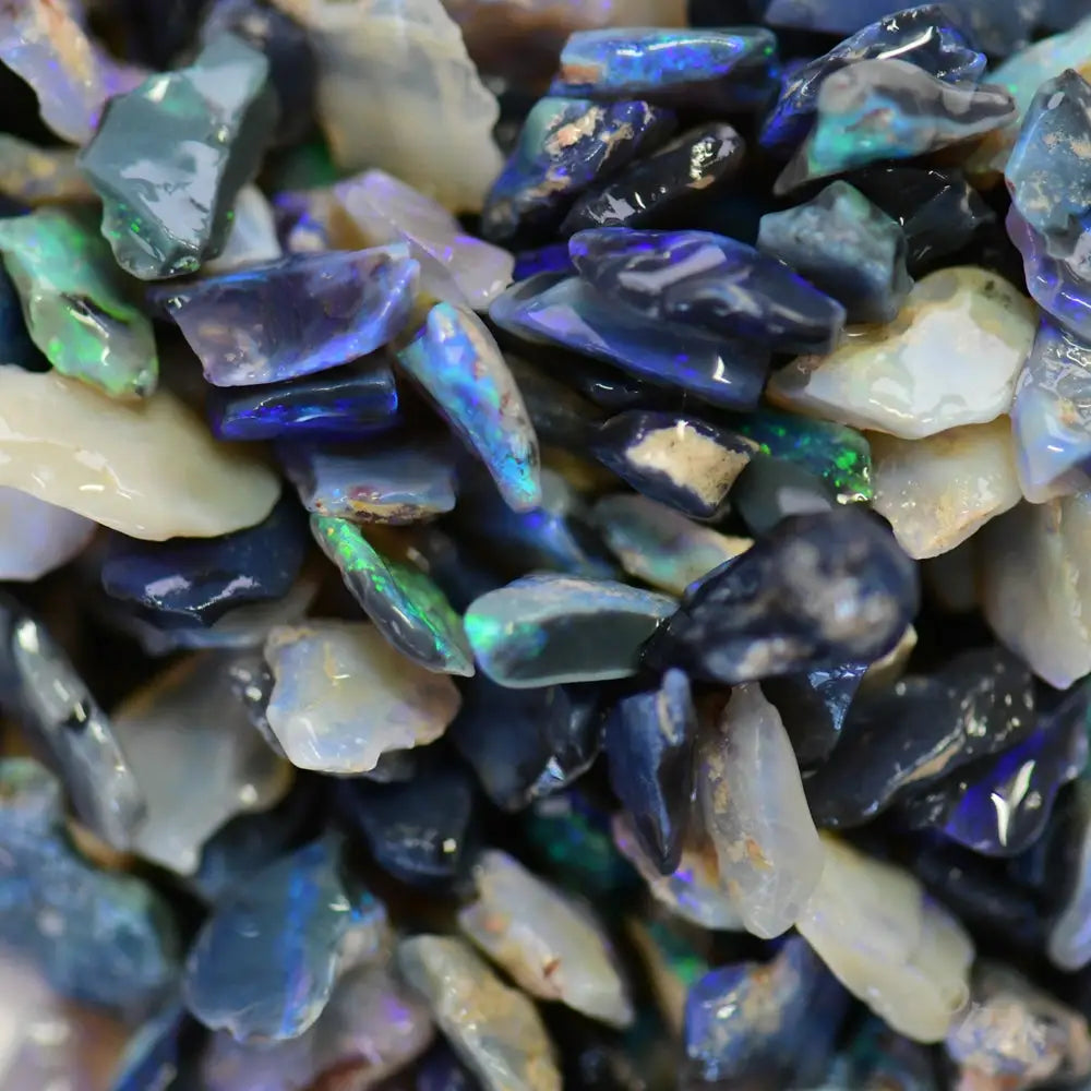 Australian Rough Opal Parcel, Lightning Ridge