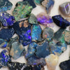 Australian Rough Black Opal Parcel, Lightning Ridge - Potch and Colour