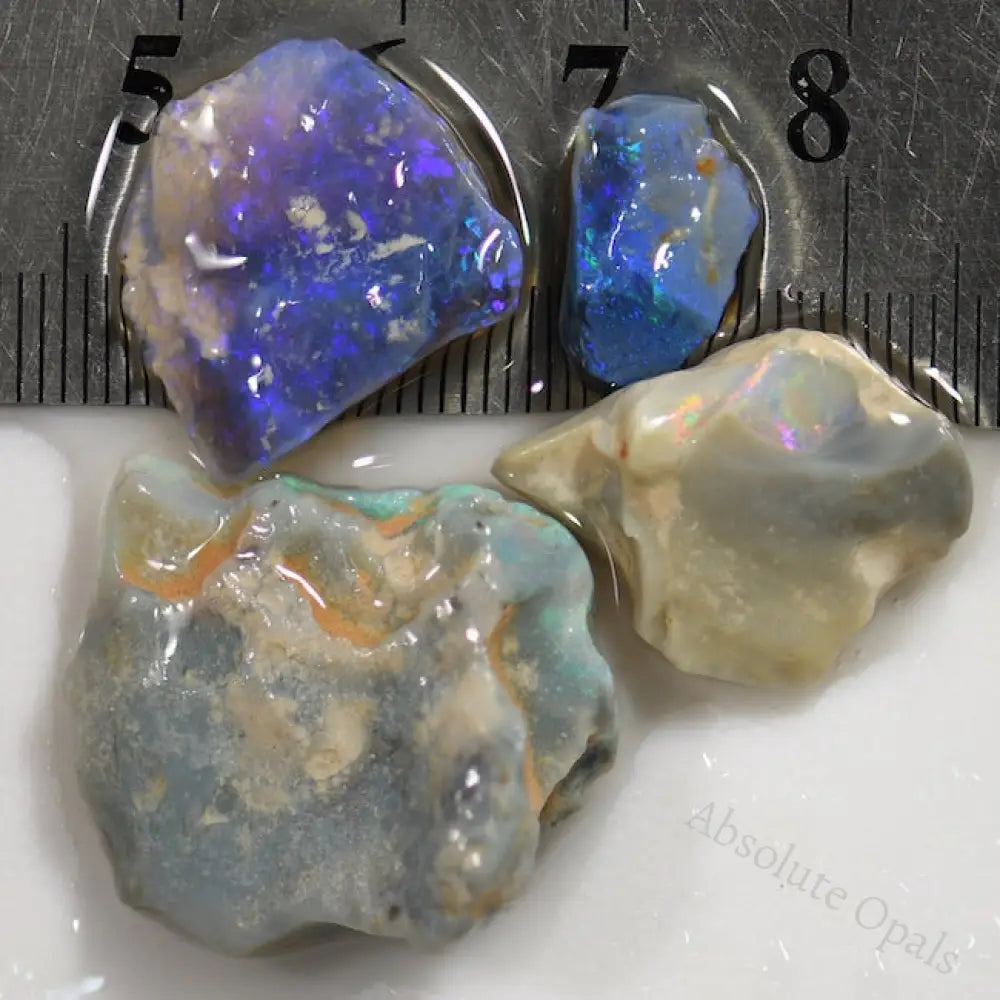 33.1 Cts Australian Rough Opal Parcel Lightning Ridge Cmr