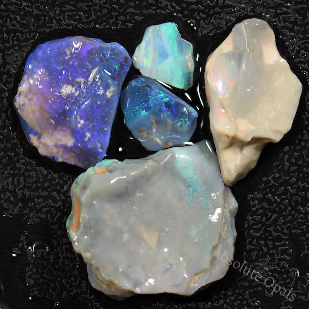 33.1 Cts Australian Rough Opal Parcel Lightning Ridge Cmr