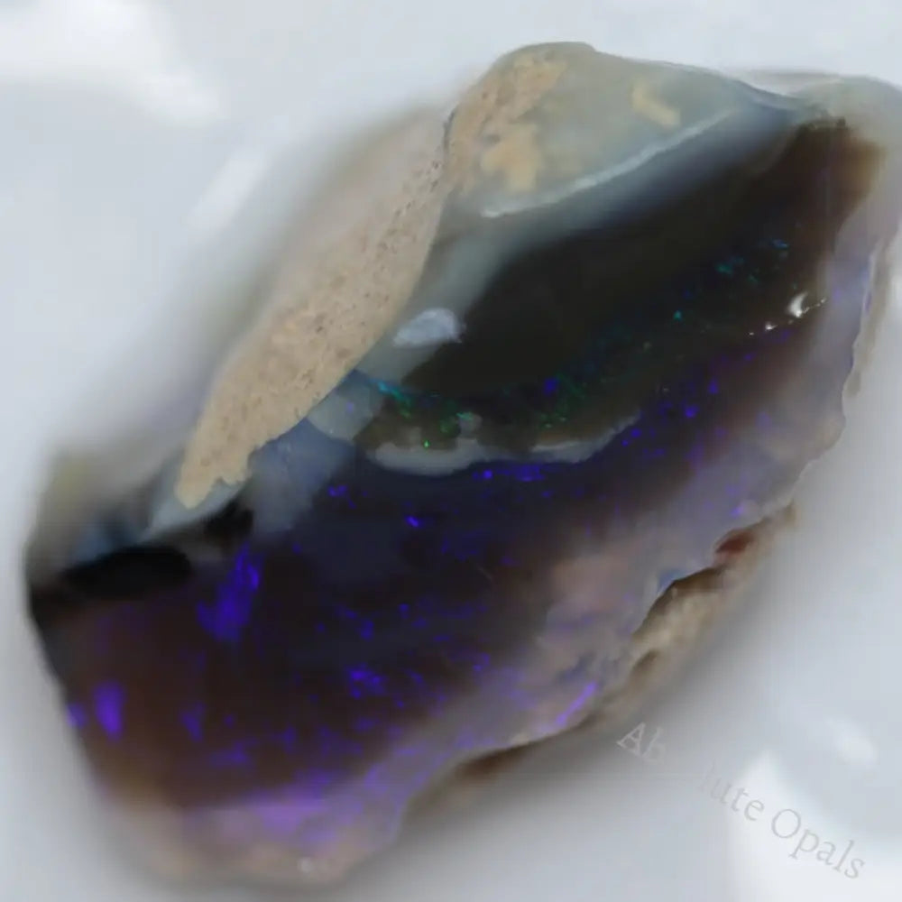 33.10 Cts Australian Single Rough Opal For Carving Lightning Ridge