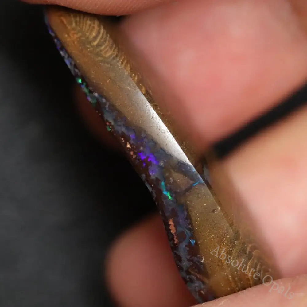 33.2 Cts Australian Boulder Opal Cut Loose Gem Stone