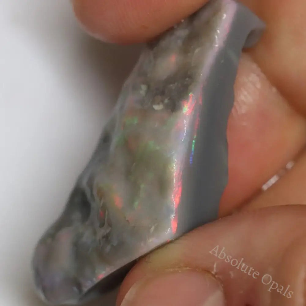 33.25 Cts Australian Lightning Ridge Black Opal Rough For Carving