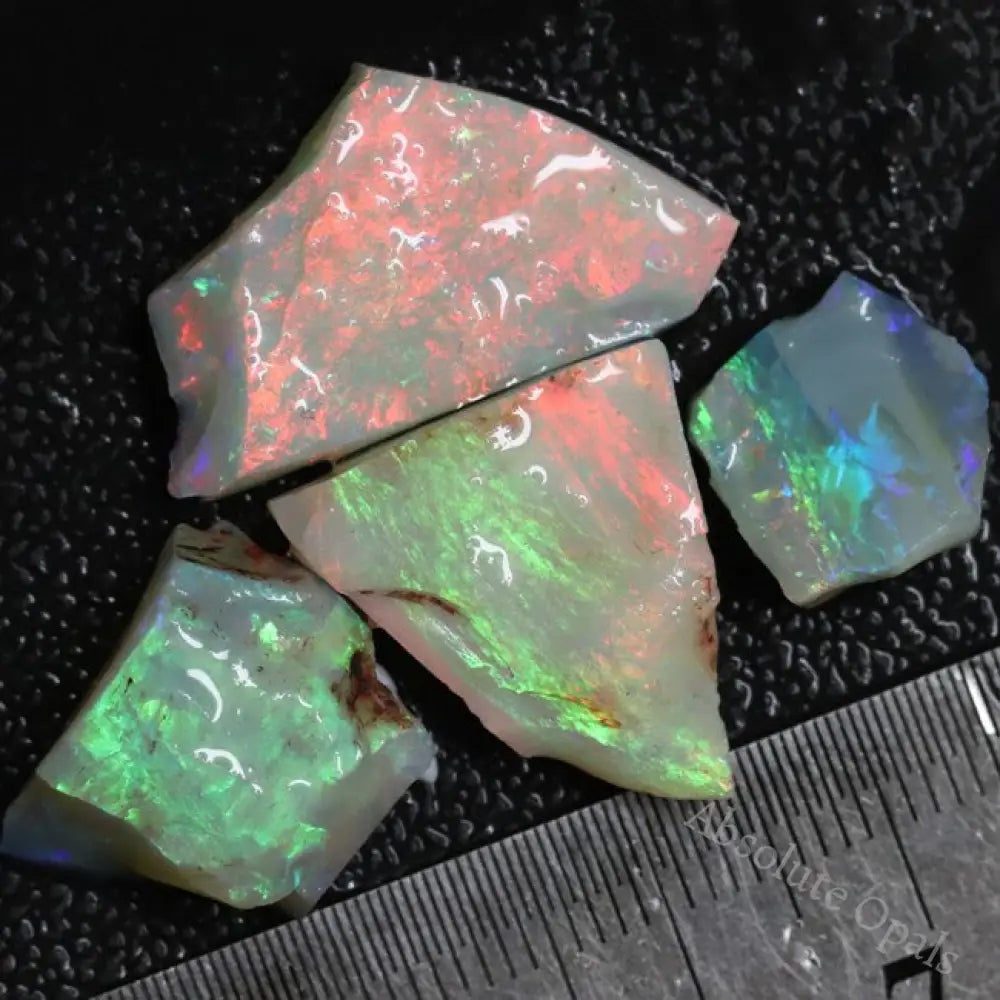 33.4 Cts Opal Rough Parcel Gem Stones 11.8-26.0X13.5-16.6X5.1-8.0Mm