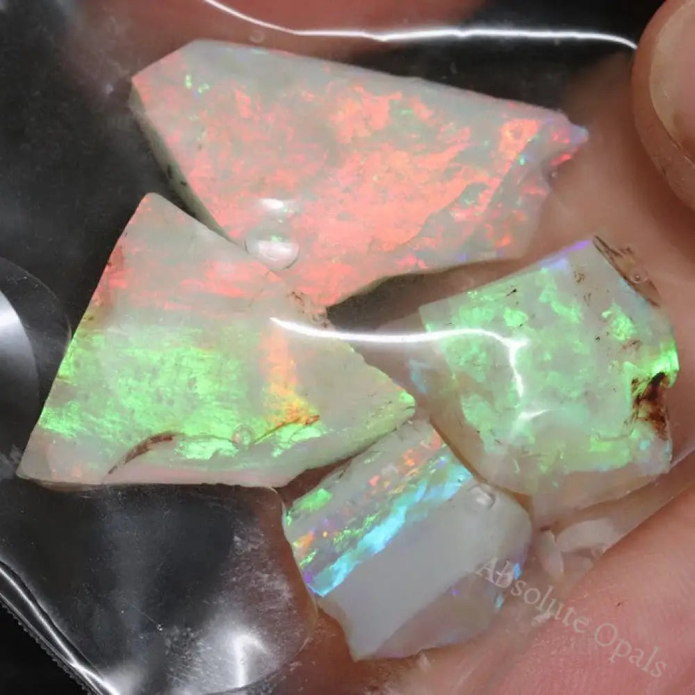 33.4 Cts Opal Rough Parcel Gem Stones 11.8-26.0X13.5-16.6X5.1-8.0Mm