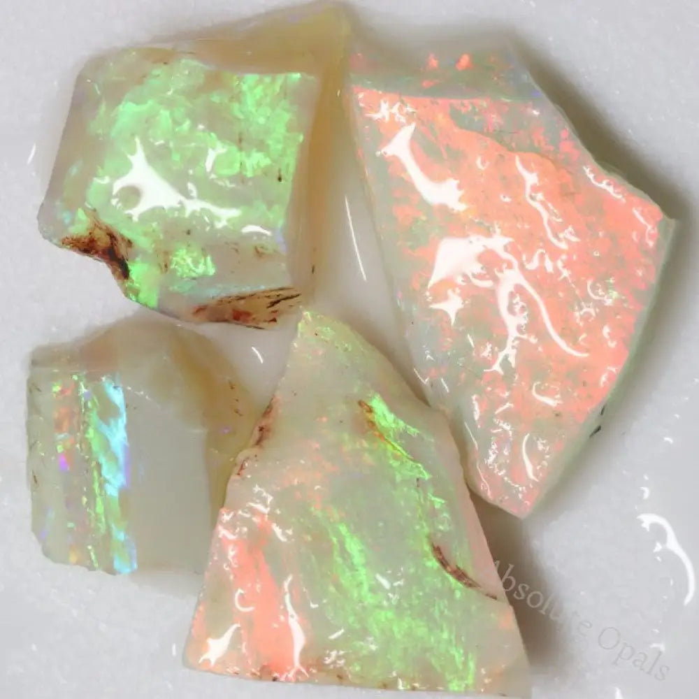 33.4 Cts Opal Rough Parcel Gem Stones 11.8-26.0X13.5-16.6X5.1-8.0Mm