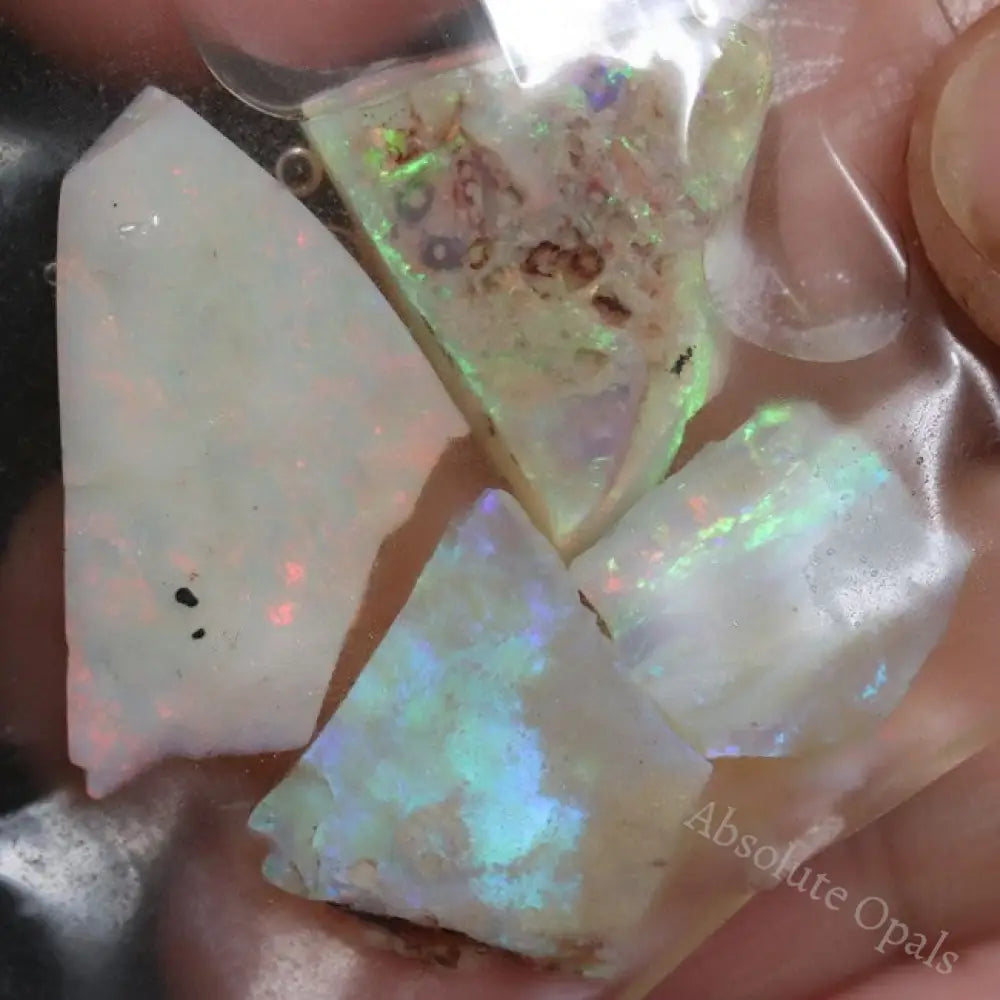 33.4 Cts Opal Rough Parcel Gem Stones 11.8-26.0X13.5-16.6X5.1-8.0Mm