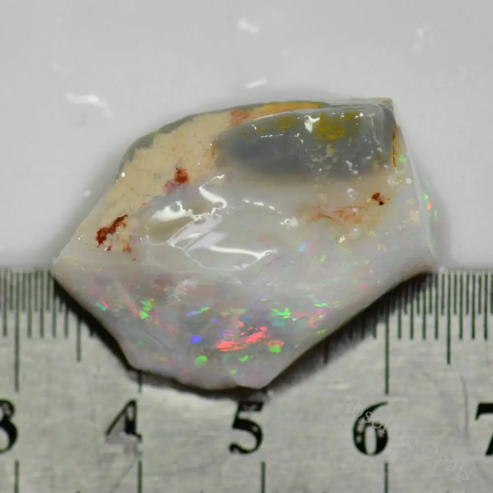 33.7 Cts Australian Rough Opal Lightning Ridge Single