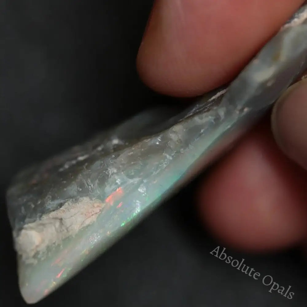34.0 Cts Australian Opal Rough Lightning Ridge Polished Specimen
